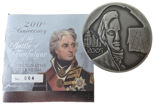 5oz silver medal - ,battle, of