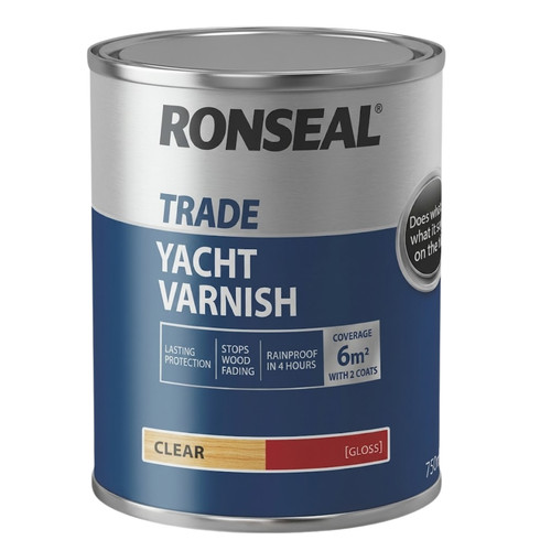 Ronseal yacht varnish - , clear