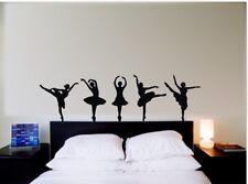BALLET DANCERS SILHOUETTE - Wall Art, Vinly, Stickers, Home, Decoration, Decal