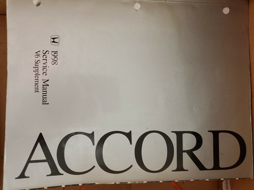 Honda accord factory service - accord,