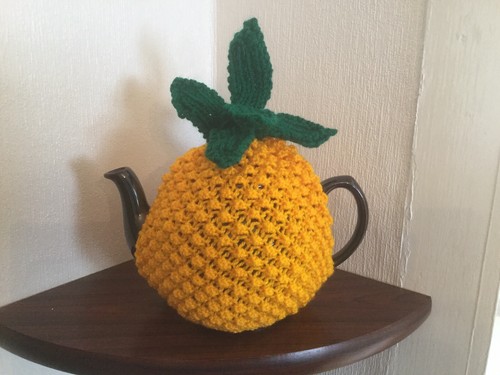 New pineapple hand knitted - new,