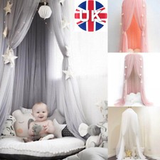 Baby Bedding Dome Tent Cotton Kids Bed Canopy Bedcover Mosquito Net Room Decor.