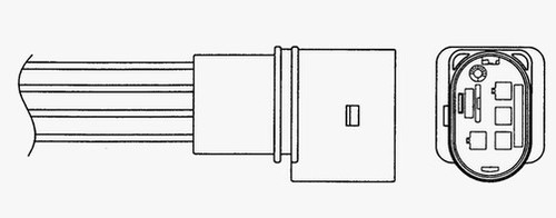 Lambda sensor for skoda - sensor,