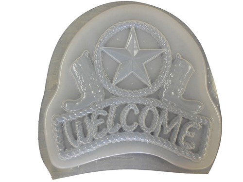 Cowboy boots star welcome - cowboy,