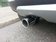 ROUND Chrome Exhaust Tailpipe
