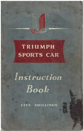 Triumph tr2 sports car - triumph,