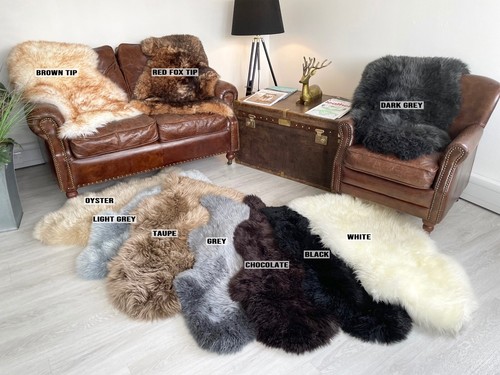 White sheepskin 100 - sheepskin, 100%