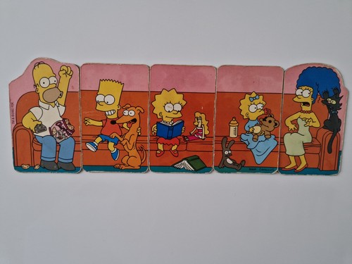 The simpsons family couch - the,