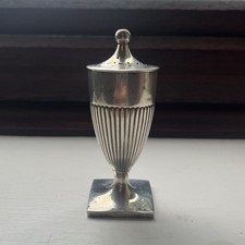 Antique Hallmarked Silver Pepper Pot