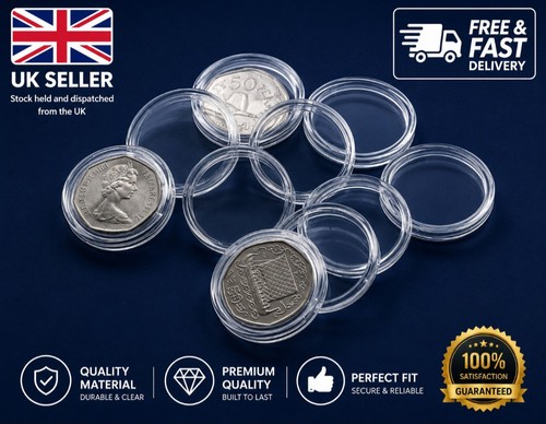 50p coin - mm, [