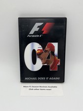 Formula One 1 F1 2004 DVD Official Championship Season Review Schumacher Ferrari
