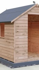10x8 Wooden Shed with Double