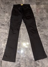 Ladies Kevlar Motorcycle Jeans Black Size UK 8 EU 38 Biker Riding Trousers