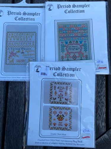 Period sampler collection - x,