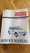 Nissan Prairie M11,Dealer issue workshop manual,Good used condition