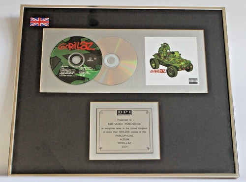 Bpi multi platinum disc - platinum,