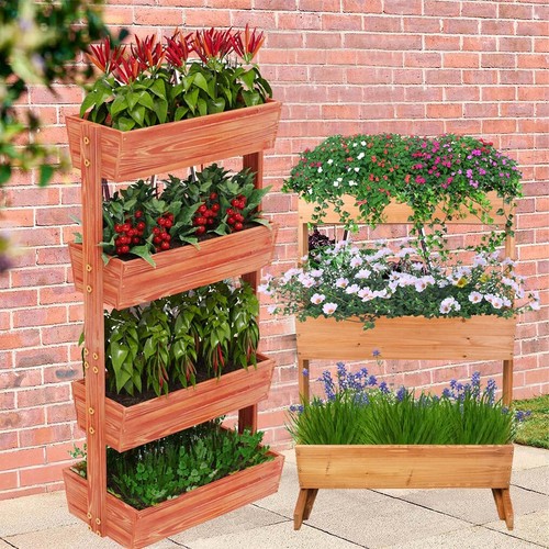 Wooden tier raised - 3/4-tier, planter