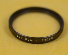 Leica E39 UVa II Filter 13030