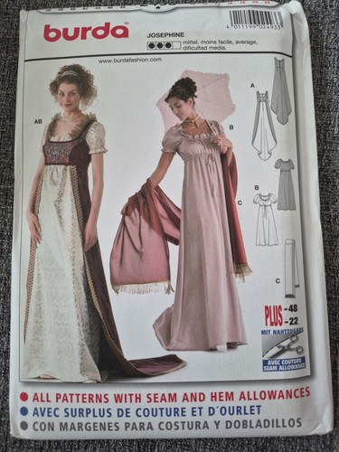 Burda sewing pattern - pattern, 2493