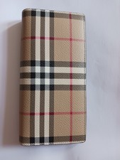 Burberry vintage check continental wallet brand