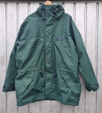 Goretex Mountain Range Vintage Men's Waterproof Jacket Green XL