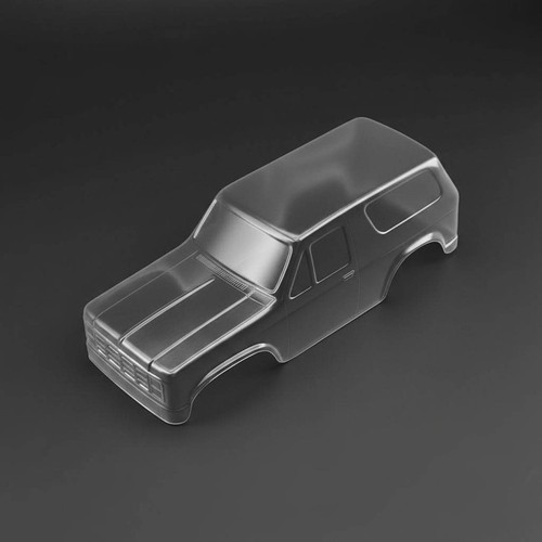 Clear body shell - body, paintable