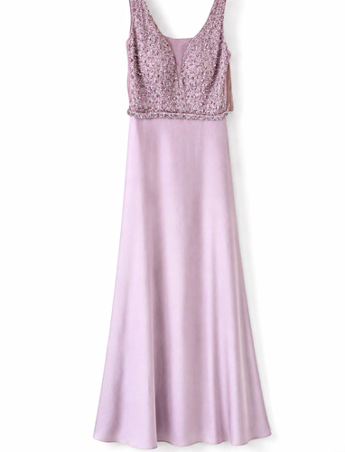 Coast beaded satin maxi dress - beaded,