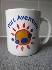 Port Aventura coffee mug, hardly used, vintage 1998 undamaged, not Alton Towers 