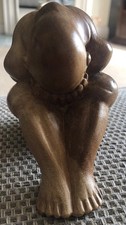 Vintage Hand Carved Suar