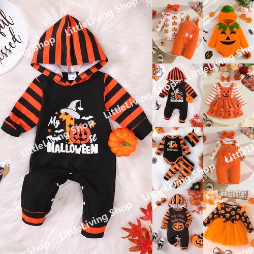 Halloween newborn baby girls - newborn,