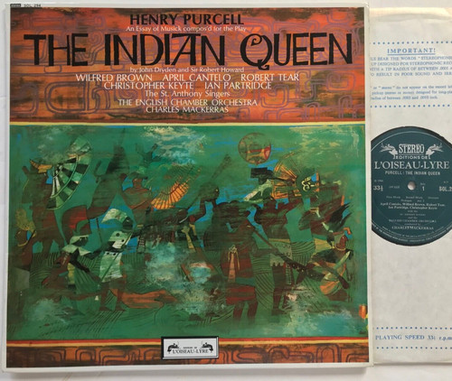 Purcell the indian - the, opera