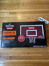 Supreme Spalding Mini Basketball Hoop Set New B