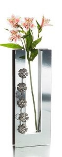 Large mirrored vase - vase,