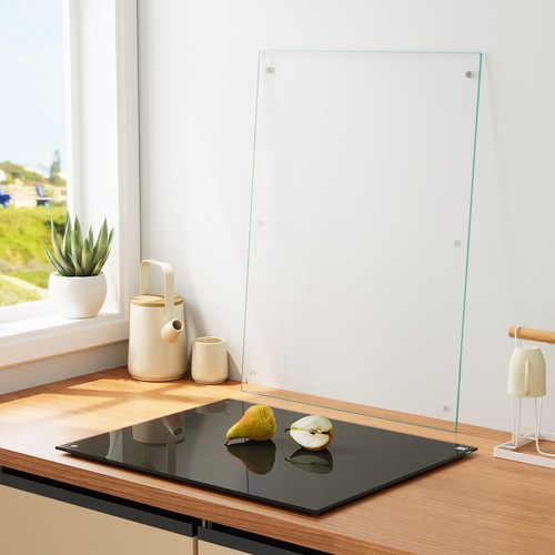 Rectangle glass chopping board - glass,