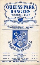 Qpr walthamstow avenue fa - avenue, (fa