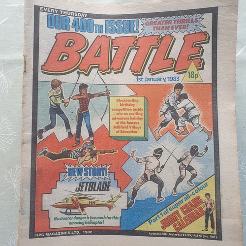 Battle action comics complete - action,