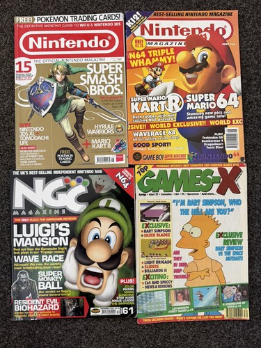 Classic 90s gaming magazines - 90s,