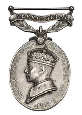 KGVI Efficiency Medal (Territorial) - 2034550 Sapper F Walker, Royal Engineers