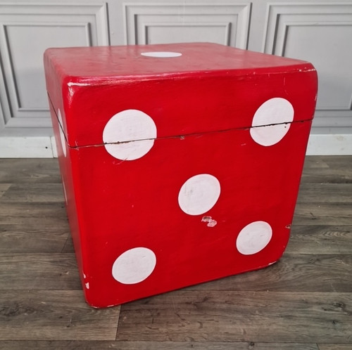 Vintage dice table storage box - vintage,