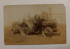 Postcard Vintage Steam Tractor