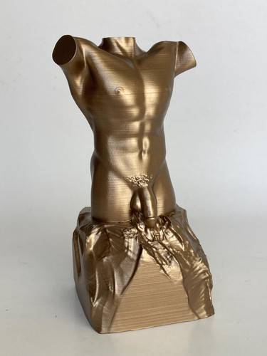 Male torso sculpture - torso,