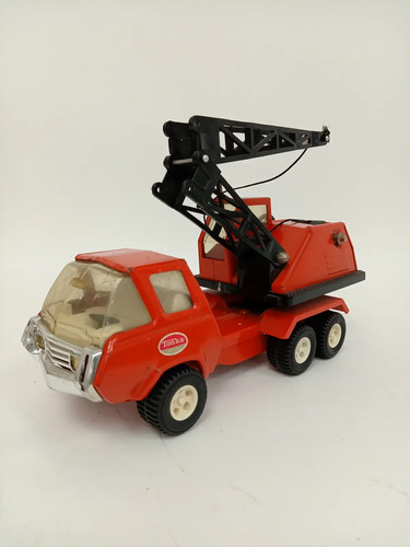 Vintage tonka red crane truck - tonka,