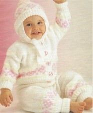 Baby Jacket Trousers and Hat