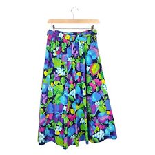 Marion Donaldson Vintage Bright Multicoloured Fruity Skirt Size 10