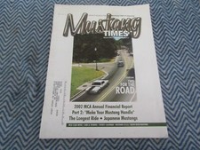 MUSTANG TIMES MAGAZINE MARCH