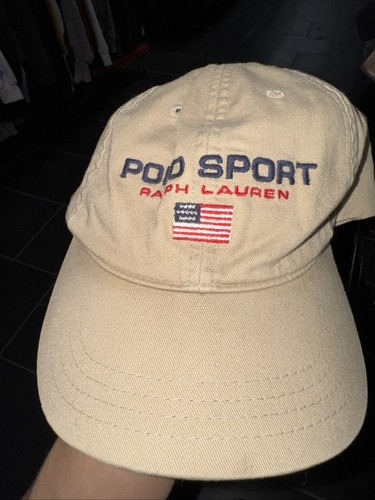 Polo sports 90s beige - polo,