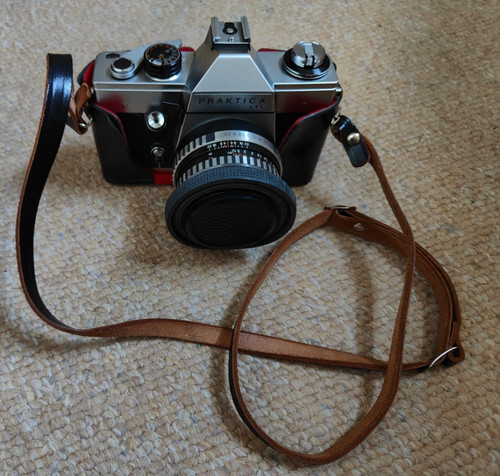 35mm slr camera praktica ltl - camera,