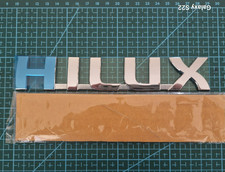 TOYOTA HILUX MK8 2015 chrome car badge 4x4 door HILUX 4X4 PICKUP 75427-0K110