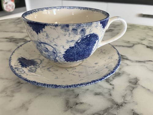 Poole pottery blue - blue, low
