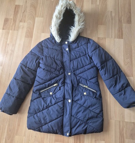 Girls blue hooded - girls,